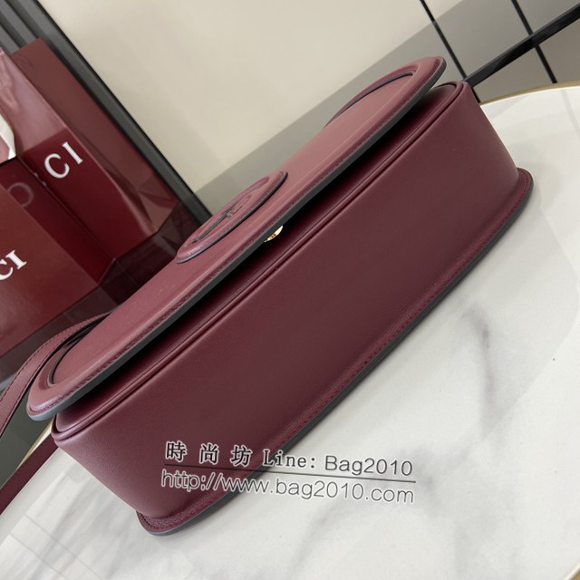 Gucci專櫃古馳最新款Blondie系列中號手提包原廠皮肩背女包 jh2136型號：815716